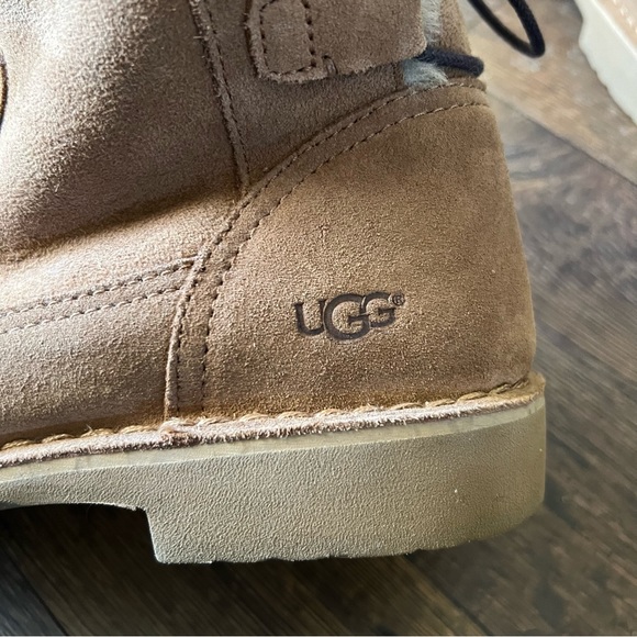 UGG Naiyah Lace-Back Genuine Shearling Boot - Picture 2 of 6